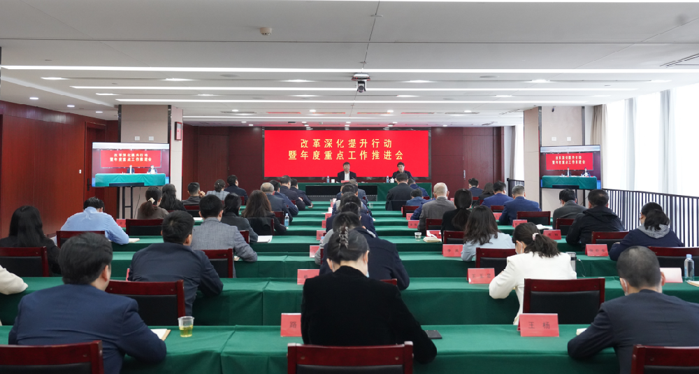 中林集團召開改革深化提升行動暨年度重點工作推進會