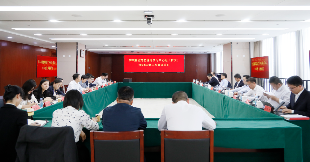 中林集團召開黨委理論學習中心組（擴大）會專題學習習近平總書記關于發(fā)展新質生產力的重要論述